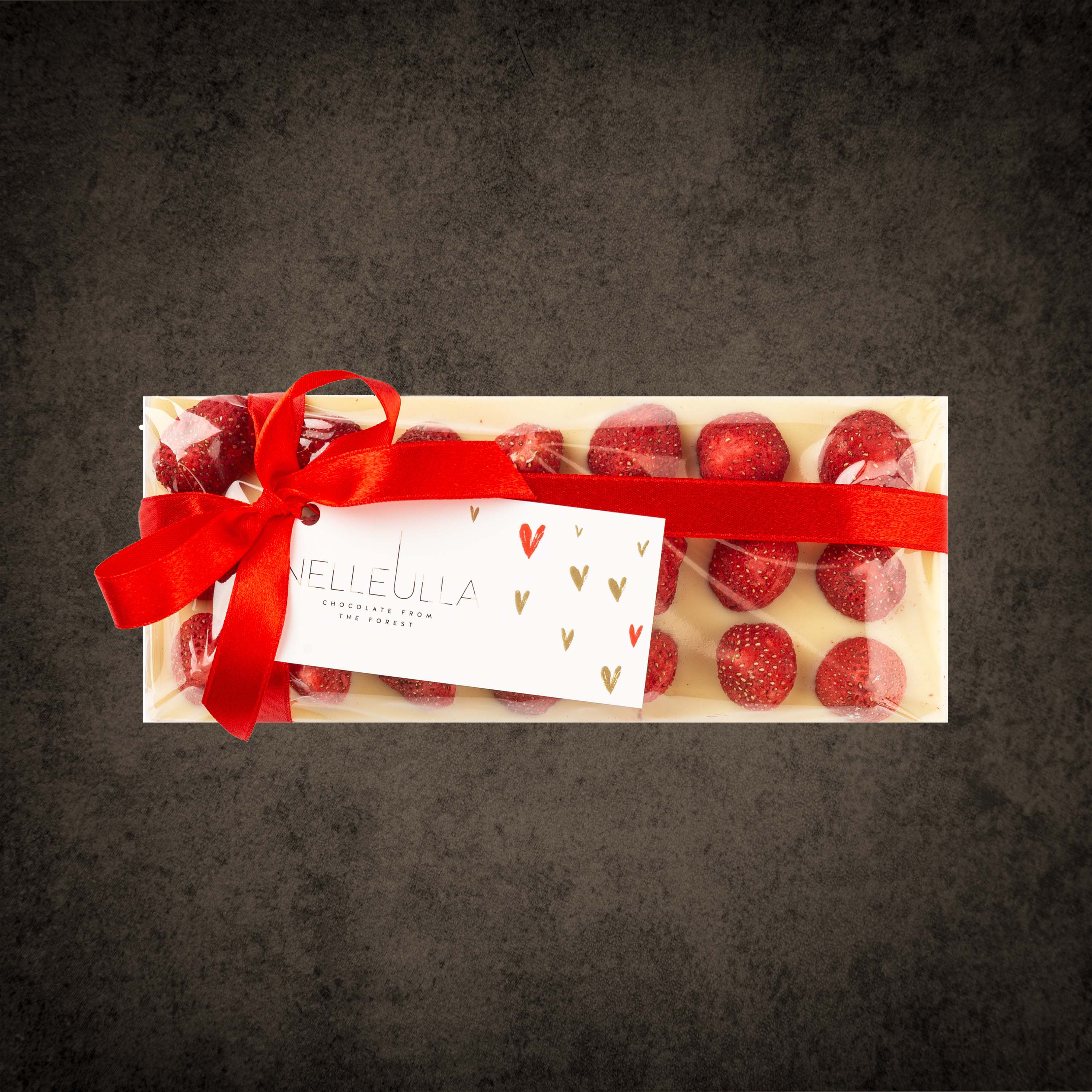 Berry Love weiße Schokolade mit Erdbeeren