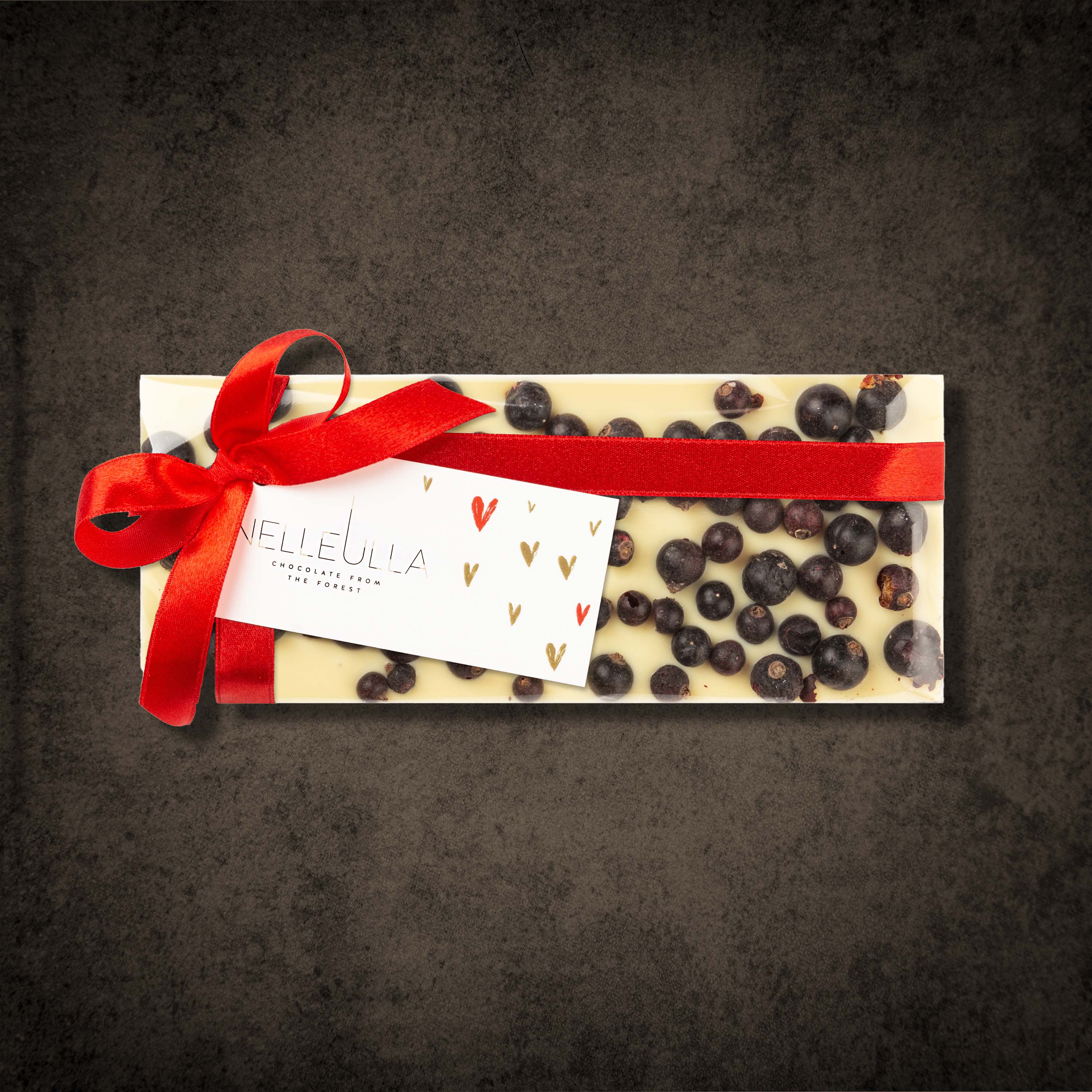 Berry Love weiße Schokolade mit Schwarze Johannisbeere