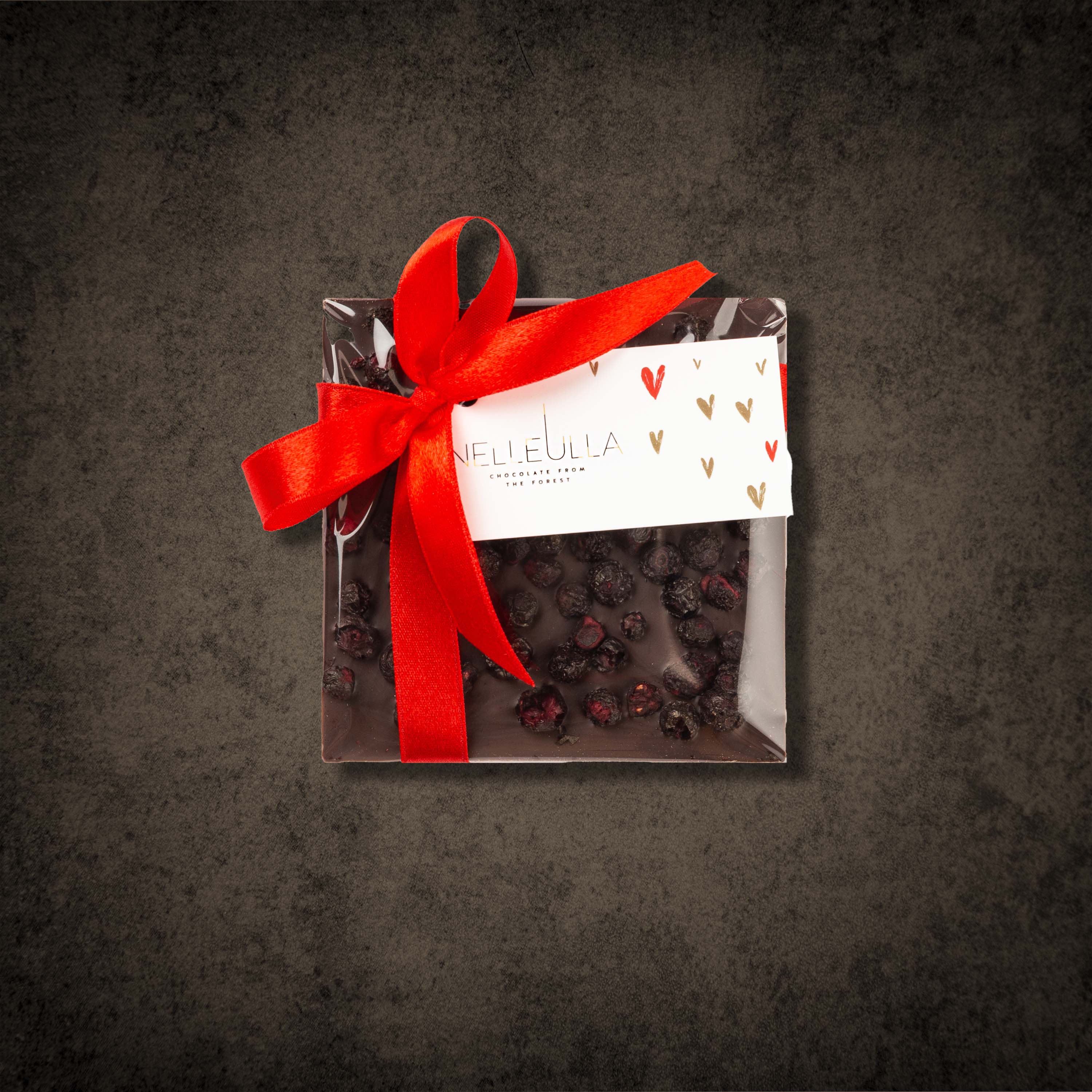 Small Berry Love dunkle Schokolade mit Blaubeeren